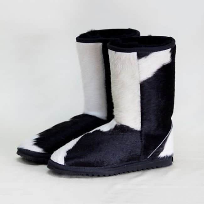cowhide ugg boots